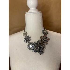 Aldo Pearl Gems Gold/Silver Statement Necklace